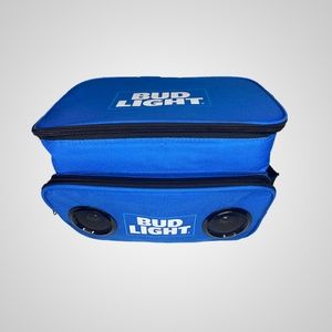BudLight Soft Cooler with Bluetooth Speakers